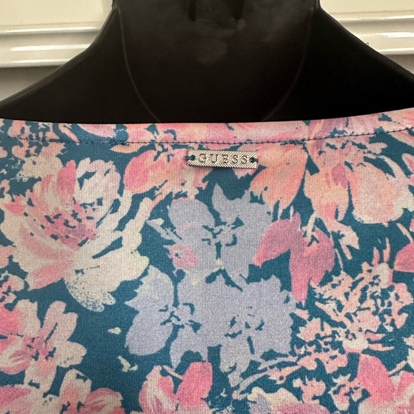 Guess All Over Floral Print Mini Dress Size Small - Picture 9 of 16